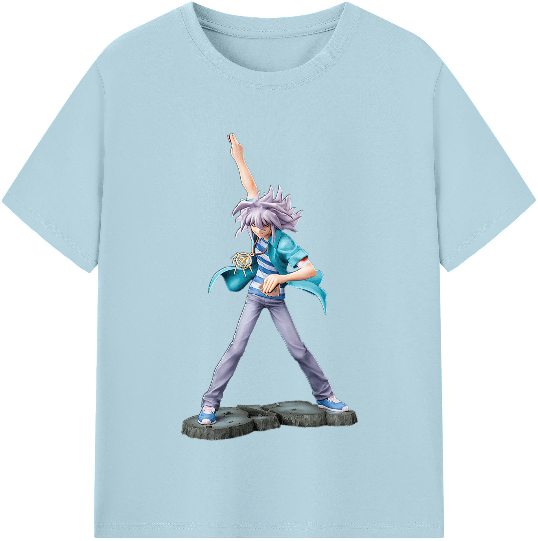 （画像用） 遊☆戯☆王 Yu-Gi-Oh! 綿100％半袖Tシャツ（フロントプリント）